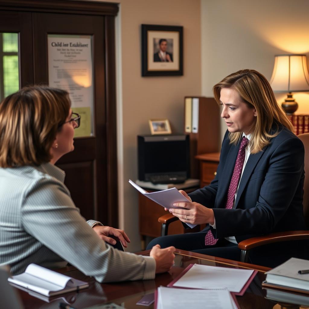 Child Support Establishment Lawyer Fredericksburg