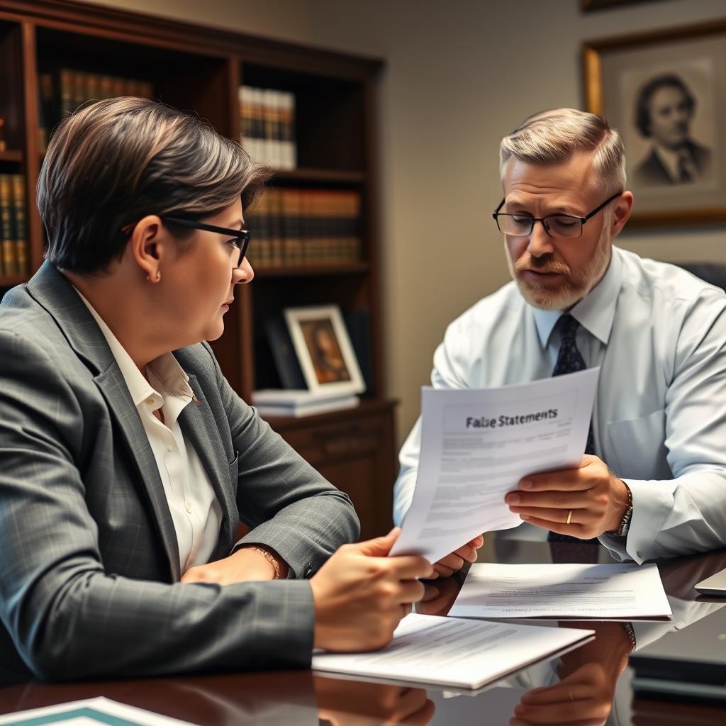 False Statements to a Federal Agent lawyer Louisa County