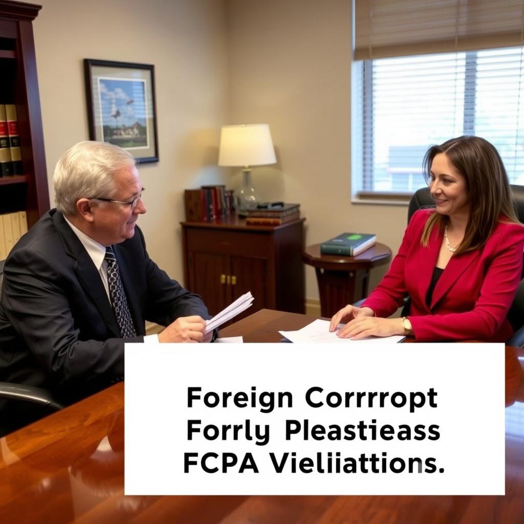 Foreign Corrupt Practices Act FCPA Violations lawyer Virginia Beach