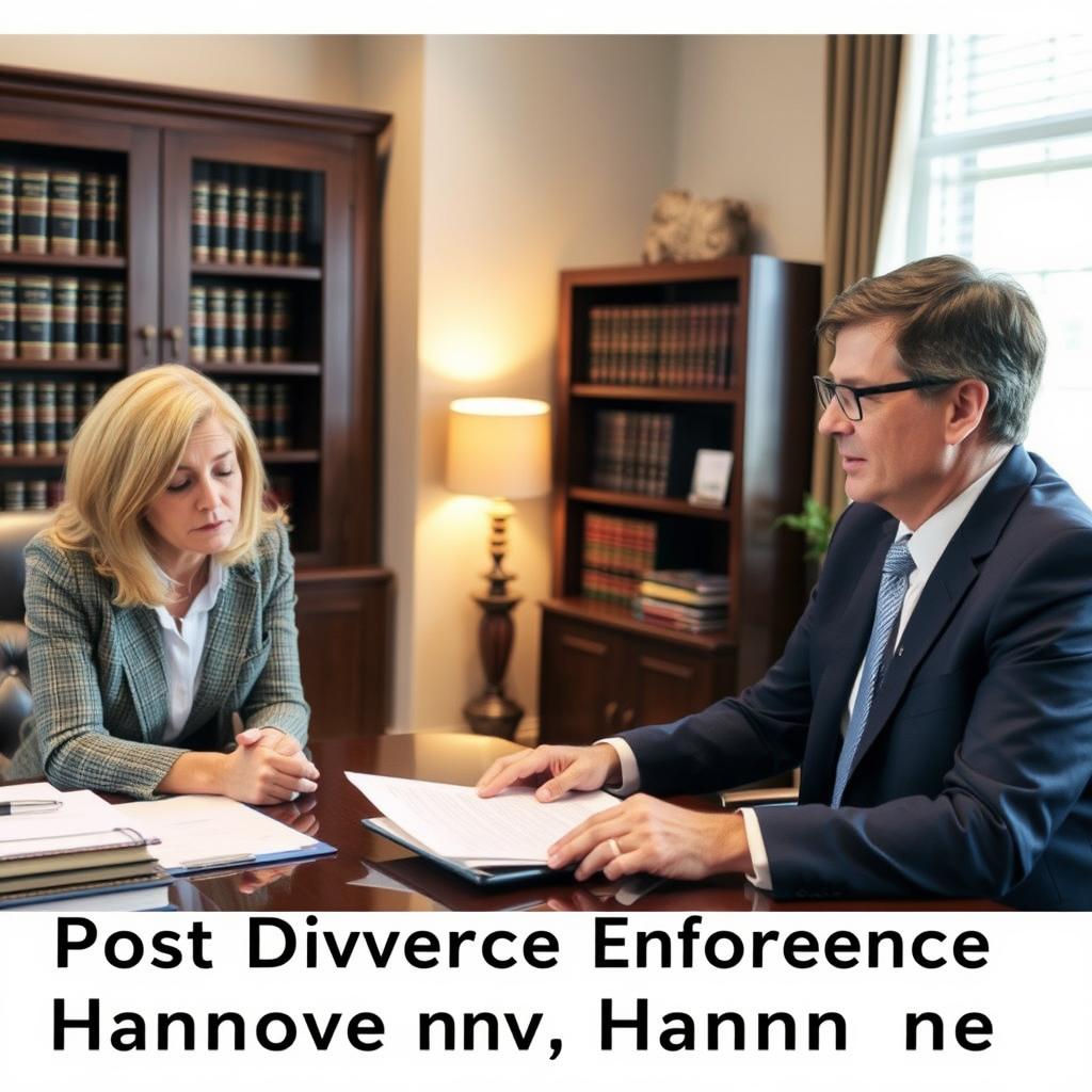 Post Divorce Enforcement Lawyer Hanover County