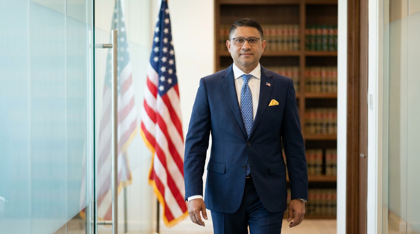 Mr. Sris, Owner and Founder of Law Offices Of SRIS, P.C., in the firm's office
